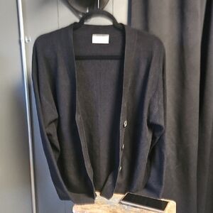 Zenana Outfitters Black Cardigan Sweater